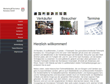 Tablet Screenshot of flohmarkt-konstanz.de